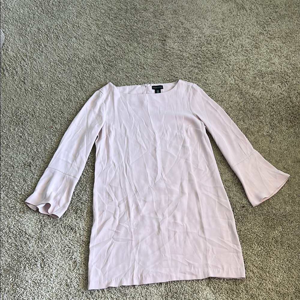 Adrienne Vittadini Pink Midi Dress